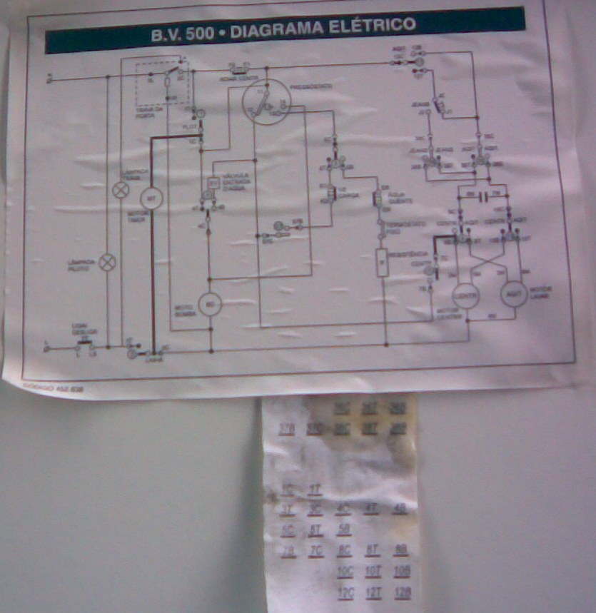 Diagrama Eletrico Ar Condicionado Split Consul | Diagrama de fiação
