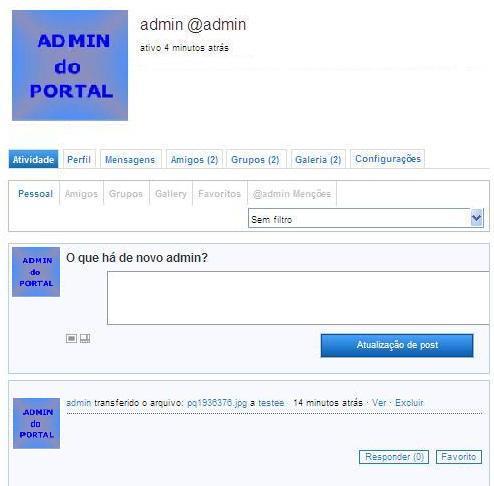 administrar sua conta 1